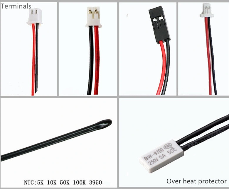 400X300 mm Polyimide Heaters Thick Film Heating Element 24V 30W