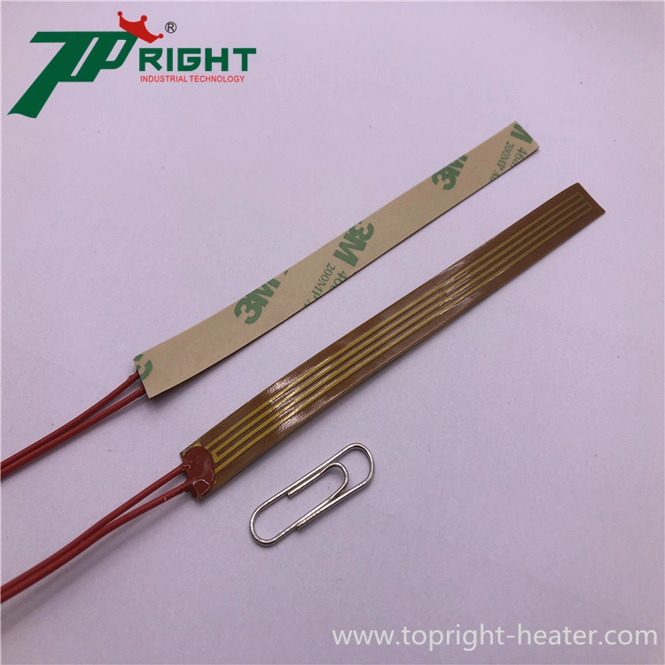 120*10mm 24V 18W Kapton Heater