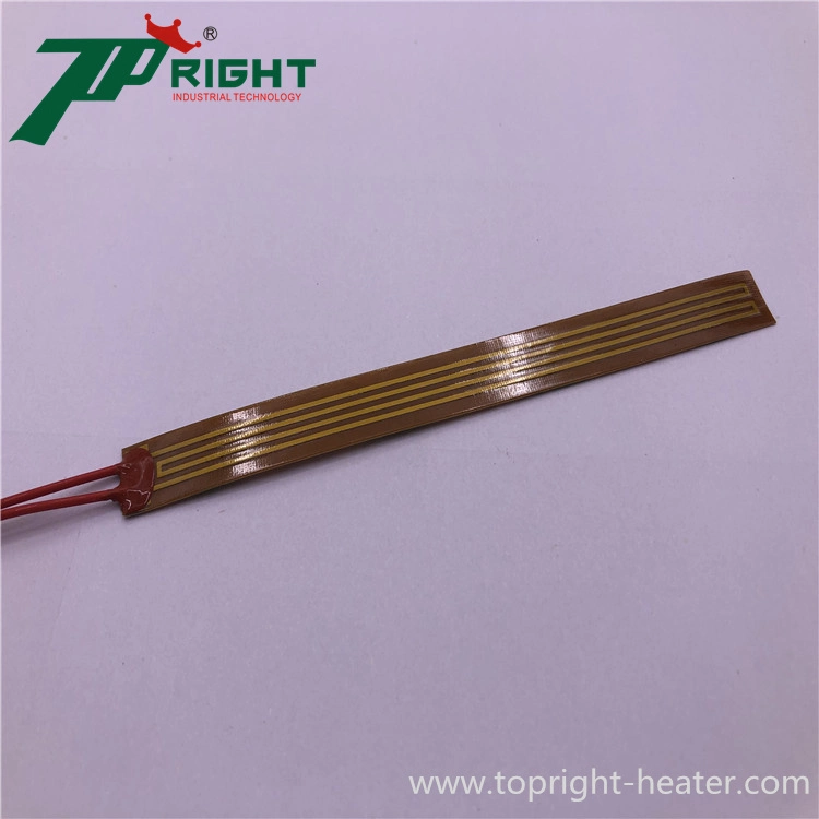 120*10mm 24V 18W Kapton Heater