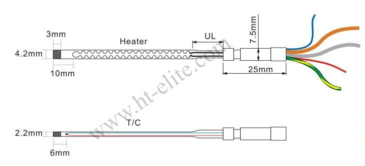 Electric Heater Industrial Heaters Coil Heater Heating Elements of Hot Runner System